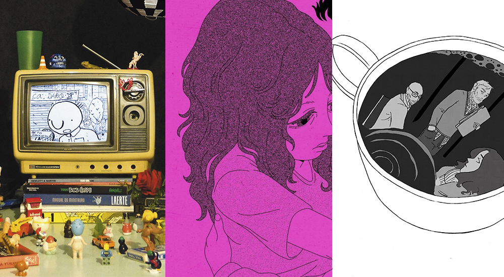 3 gibis independentes: Mayara Lista, Sebastião Dojcsar e Roberta&nbsp;Sofer